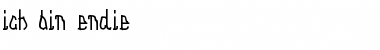 Download Ich bin Endie Font Download Ich bin Endie Font