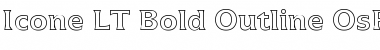 Download Icone LT BoldOutlineOsF Font Download Icone LT BoldOutlineOsF Font