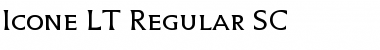 Download Icone LT RegularSC Font Download Icone LT RegularSC Font