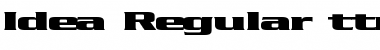 Download Idea Font Download Idea Font