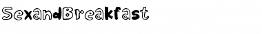 Download Sex and Breakfast Font Download Sex and Breakfast Font