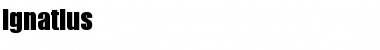 Download Ignatius Font Download Ignatius Font