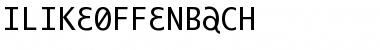 Download ILikeOffenbach Font Download ILikeOffenbach Font