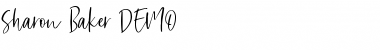 Download Sharon Baker DEMO Font Download Sharon Baker DEMO Font