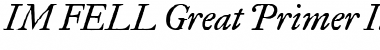 Download IM FELL Great Primer Font Download IM FELL Great Primer Font