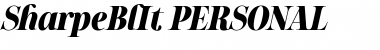 Download Sharpe PERSONAL Font Download Sharpe PERSONAL Font