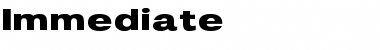 Download Immediate Font Download Immediate Font
