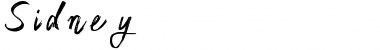 Download Sidney Demo Font Download Sidney Demo Font
