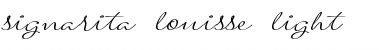 Download Signarita Louisse Font Download Signarita Louisse Font