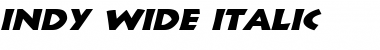 Download Indy Wide Font Download Indy Wide Font