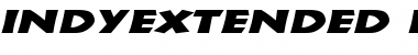 Download IndyExtended Font Download IndyExtended Font