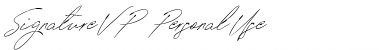 Download SignatureVP Font Download SignatureVP Font