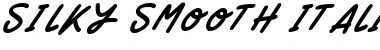 Download Silky Smooth Font Download Silky Smooth Font