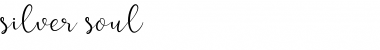 Download silver soul Font Download silver soul Font