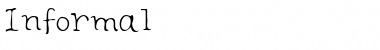 Download Informal Font Download Informal Font