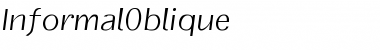 Download InformalOblique Font Download InformalOblique Font