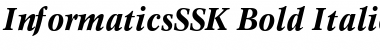 Download InformaticsSSK Font Download InformaticsSSK Font