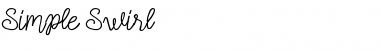 Download Simple Swirl Font Download Simple Swirl Font