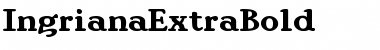 Download IngrianaExtraBold Font Download IngrianaExtraBold Font
