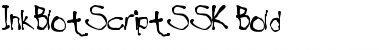 Download InkBlotScriptSSK Font Download InkBlotScriptSSK Font