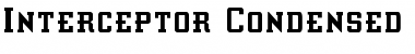 Download Interceptor Condensed Font Download Interceptor Condensed Font
