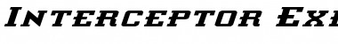 Download Interceptor Expanded Italic Font Download Interceptor Expanded Italic Font