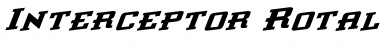 Download Interceptor Rotalic Font Download Interceptor Rotalic Font