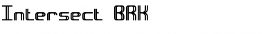 Download Intersect BRK Font Download Intersect BRK Font
