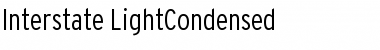 Download Interstate-LightCondensed Font Download Interstate-LightCondensed Font