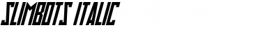 Download Slimbots Font Download Slimbots Font