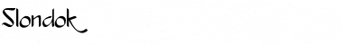 Download Slondok Font Download Slondok Font