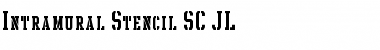 Download Intramural Stencil SC JL Font Download Intramural Stencil SC JL Font