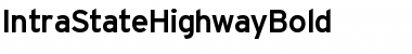 Download IntraStateHighwayBold Font Download IntraStateHighwayBold Font