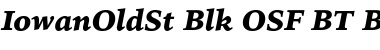 Download IowanOldSt Blk OSF BT Font Download IowanOldSt Blk OSF BT Font