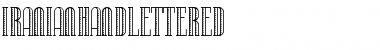 Download IranianHandLettered Font Download IranianHandLettered Font