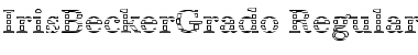 Download IrisBeckerGrado Font Download IrisBeckerGrado Font