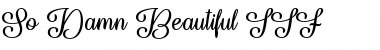 Download So Damn Beautiful Font Download So Damn Beautiful Font