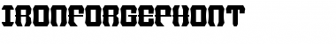 Download IronForgePhont Font Download IronForgePhont Font