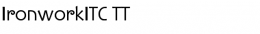Download IronworkITC TT Font Download IronworkITC TT Font