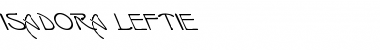 Download Isadora Leftie Font Download Isadora Leftie Font