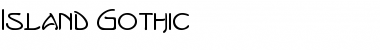 Download Island Gothic Font Download Island Gothic Font