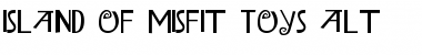 Download Island of Misfit Toys Alt. Font Download Island of Misfit Toys Alt. Font