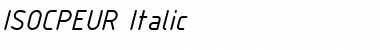 Download ISOCPEUR Font Download ISOCPEUR Font