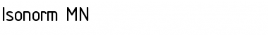 Download Isonorm MN Font Download Isonorm MN Font