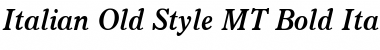 Download Italian Old Style MT Font Download Italian Old Style MT Font