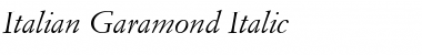 Download Italian-Garamond Font Download Italian-Garamond Font