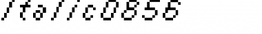 Download italic 08_56 Font Download italic 08_56 Font