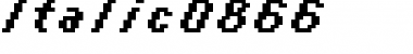 Download italic 08_66 Font Download italic 08_66 Font