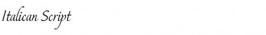 Download Italican Script Font Download Italican Script Font