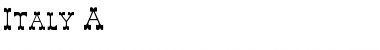 Download Italy A Font Download Italy A Font